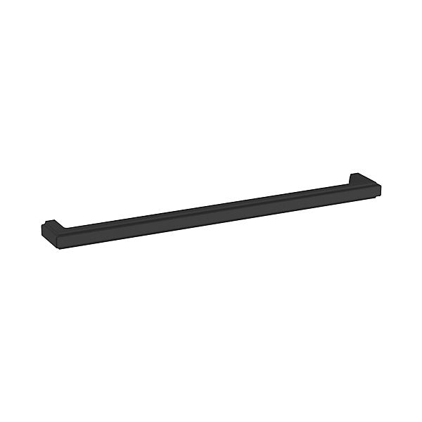 Baldwin Hardware Raised 12" Jaladera de Gabinete 4428 — Negro satinado