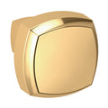 Baldwin Hardware Severin A Perilla de Gabinete 1.0" Dia 4452 — Latón pulido Lifetime (PVD)