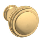 Baldwin Hardware Severin C Perilla de Gabinete 1.0" Dia 4454 — Latón satinado Lifetime