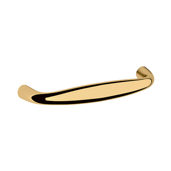 Baldwin Hardware Oval Jaladera 4" 4480 — Latón pulido Lifetime (PVD)
