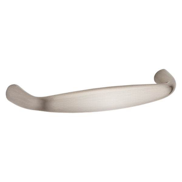 Baldwin Hardware Oval Jaladera 4" 4480 — Níquel satinado