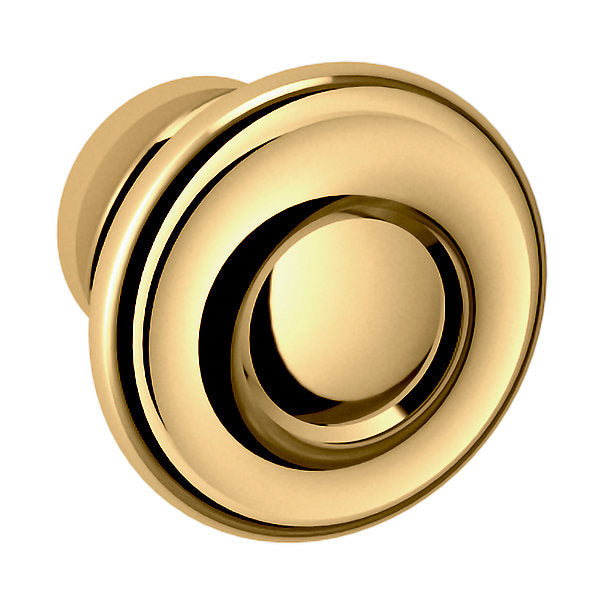 Baldwin Hardware Dominion Perilla de Gabinete 1.25" Dia 4491 — Latón pulido Lifetime (PVD)