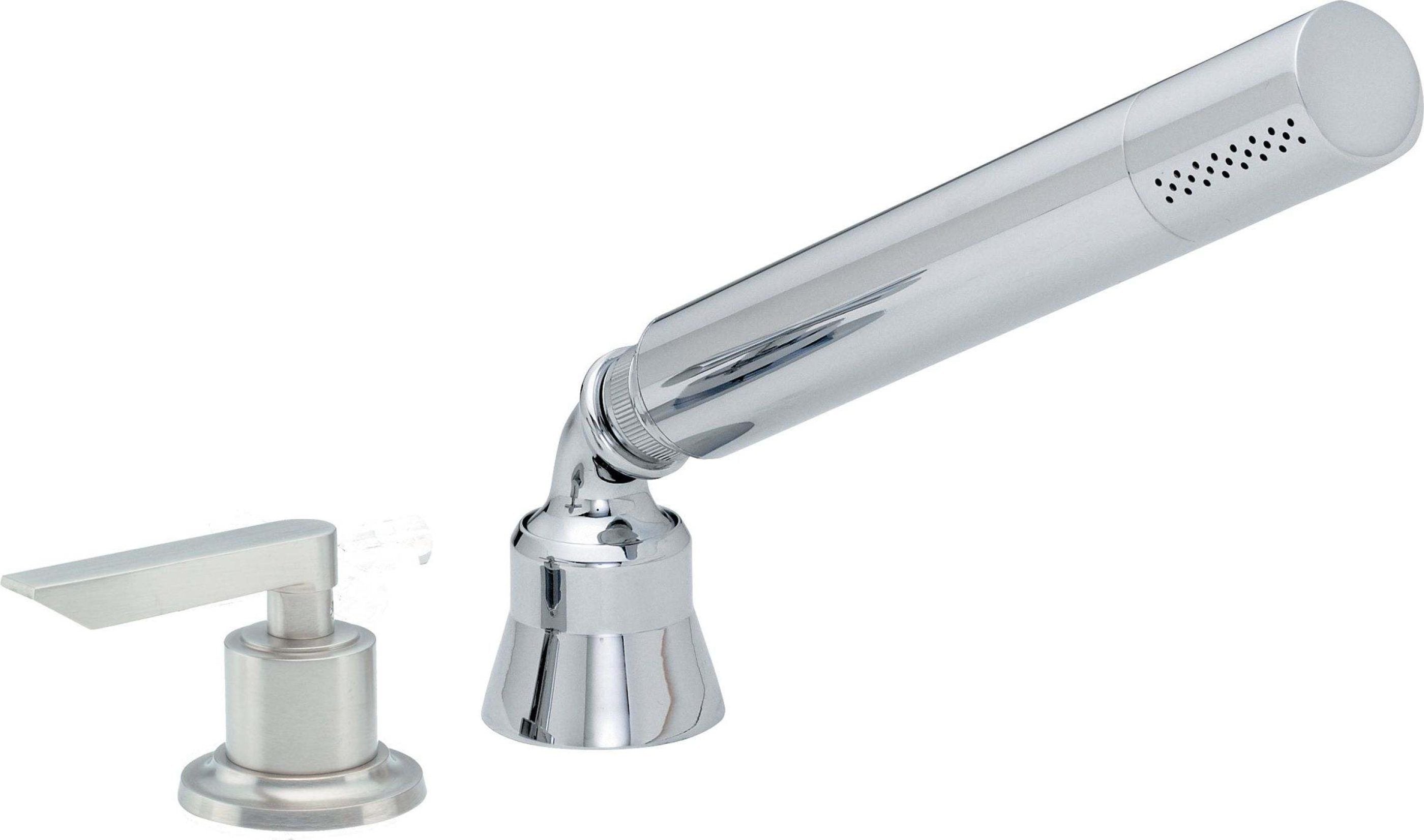 California Faucets Rincon Bay Regadera de Mano y Desviador Completo para Tina Romana