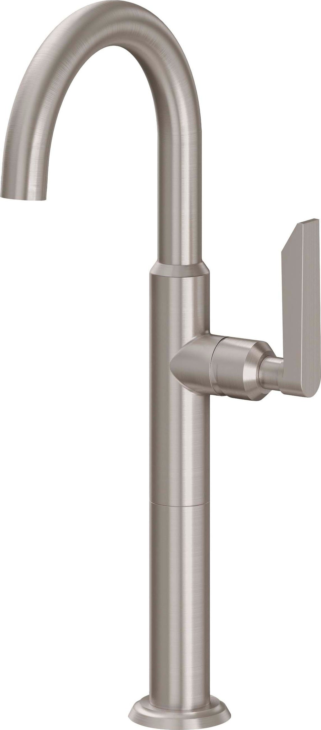 California Faucets Rincon Bay Llave de Lavabo/Bar de Un Solo Orificio - Satin Nickel