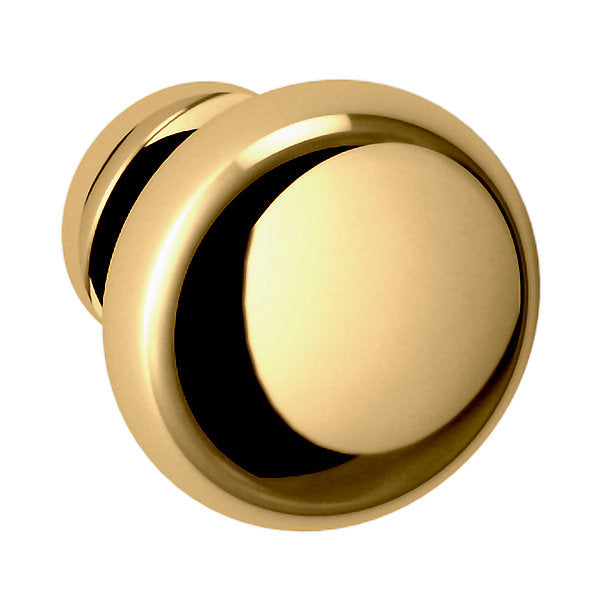 Baldwin Hardware Classic Perilla de Gabinete 1" Dia 4704 — Latón pulido Lifetime (PVD)