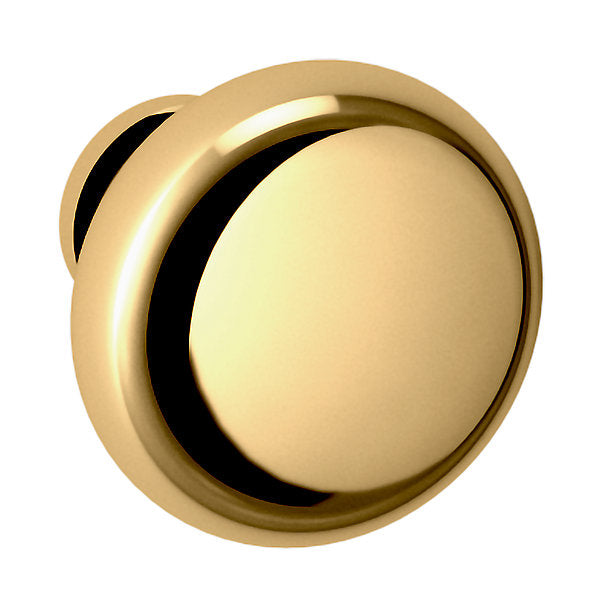 Baldwin Hardware Classic Perilla de Gabinete 1.25" Dia 4706 — Latón pulido Lifetime (PVD)