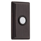Baldwin Hardware Rectangular Timbre 4860 — Bronce veneciano