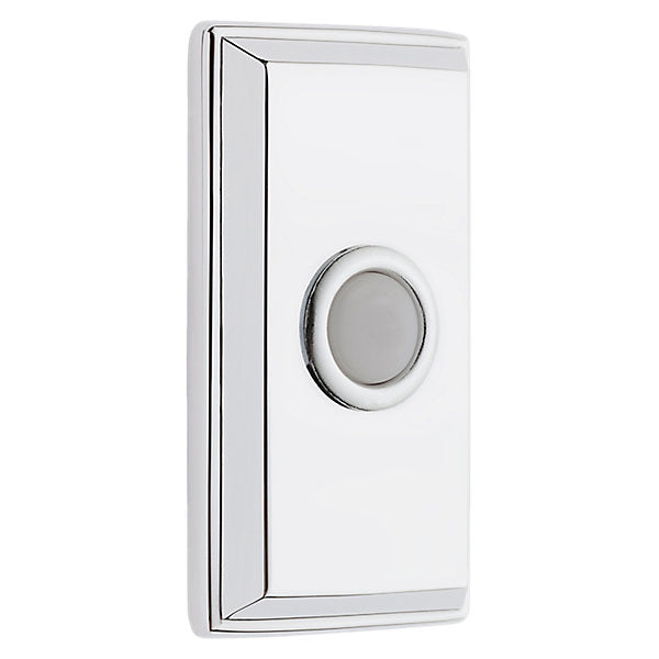 Baldwin Hardware Rectangular Timbre 4860 — Cromo pulido