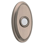 Baldwin Hardware Oval Timbre 4861 — Níquel satinado Lifetime