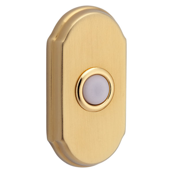 Baldwin Hardware Arch Timbre 4862 — Latón satinado Lifetime