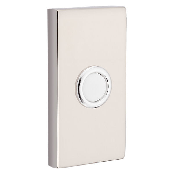 Baldwin Hardware Contemporary Timbre 4863 — Níquel pulido Lifetime