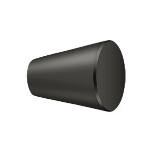 Deltana Perilla Cónica para Gabinete 1-1/8" — Bronce Aceitado