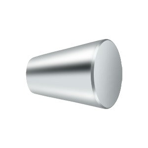 Deltana Perilla Cónica para Gabinete 1-1/8" — Cromo Pulido