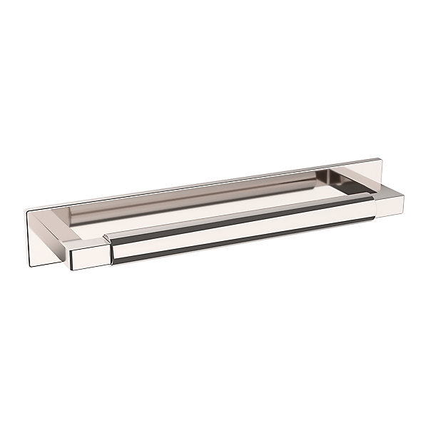 Baldwin Hardware CONT. Back Plate 6" 4927 — Níquel pulido Lifetime