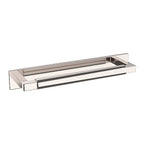 Baldwin Hardware CONT. Back Plate 6" 4927 — Níquel pulido Lifetime
