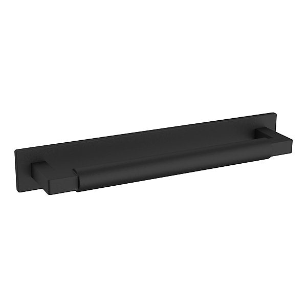 Baldwin Hardware CONT. Back Plate 6" 4927 — Negro satinado