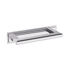 Baldwin Hardware TRANS. Back Plate 4" 4940 — Cromo pulido