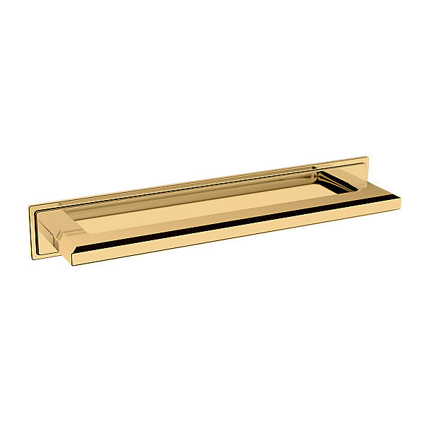 Baldwin Hardware TRANS. Back Plate 6" 4941 — Latón pulido Lifetime (PVD)