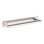 Baldwin Hardware TRANS. Back Plate 6" 4941 — Níquel pulido Lifetime