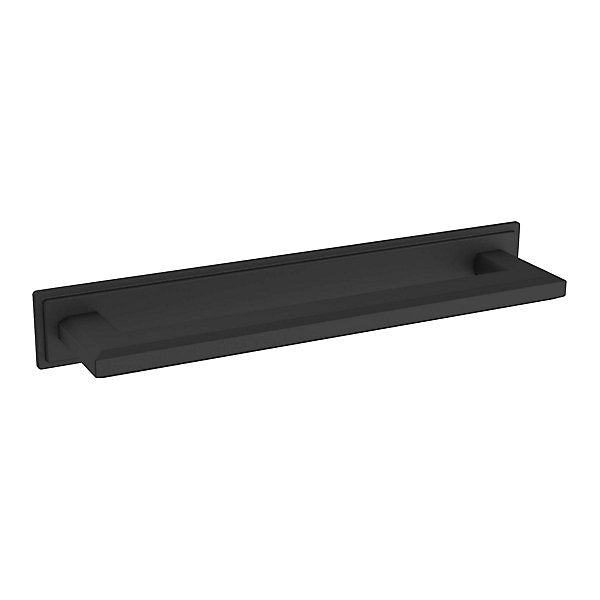 Baldwin Hardware TRANS. Back Plate 6" 4941 — Negro satinado