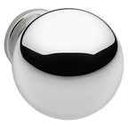Baldwin Hardware Rnd Perilla de Gabinete 1" Dia 4960 — Cromo pulido