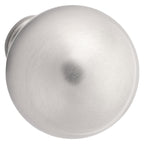 Baldwin Hardware Rnd Perilla de Gabinete 1.25" 4961 — Níquel satinado