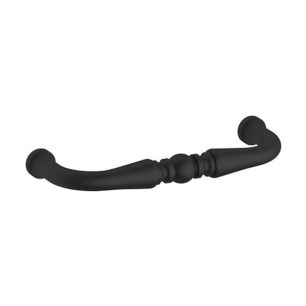Baldwin Hardware Colonial Jaladera 4" 4964 — Negro satinado