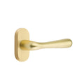 Latón Satinado · 1-1/2" x3" Oval Rosette