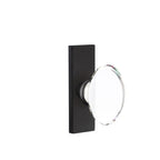 Negro Mate · 1-1/2"x5" Rosette