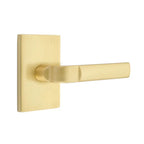 Latón Satinado · Modern Rectangular Rosette