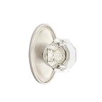 Níquel Satinado · Oval Rosette