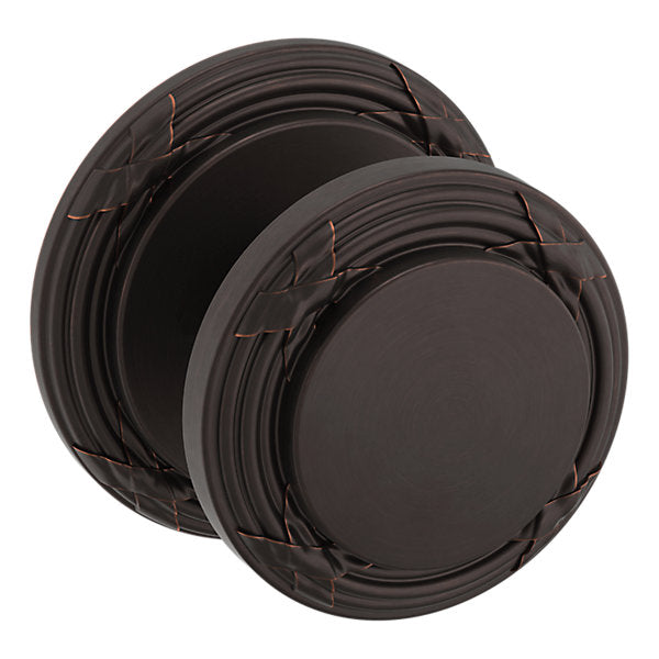 Baldwin Hardware Perilla 5013 con Roseta 5021 — Bronce veneciano — Dummy completo