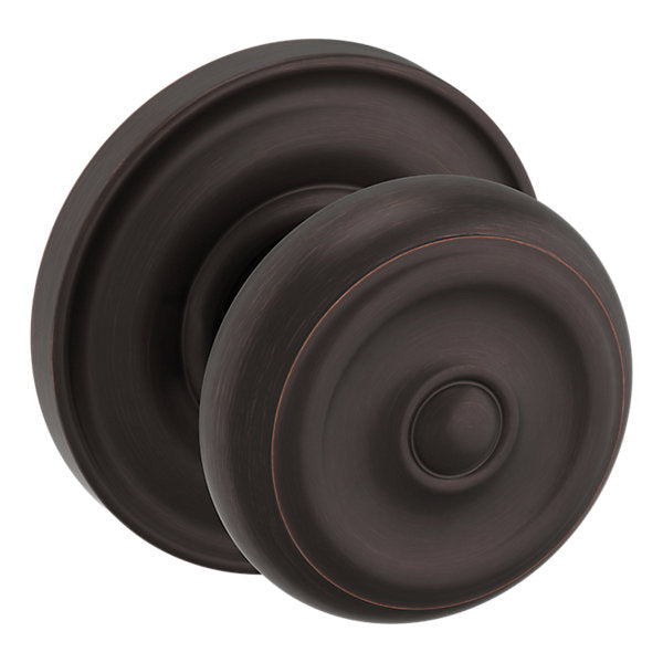 Baldwin Hardware Perilla 5020 Colonial con Roseta 5048 — Bronce veneciano — Dummy completo