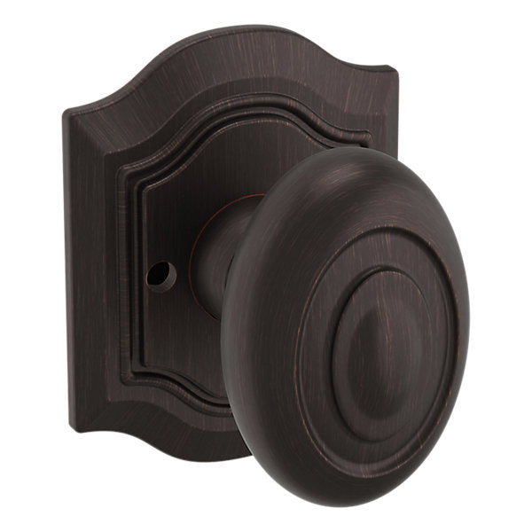Baldwin Hardware Perilla 5077 Bethpage con Roseta R027 — Bronce veneciano — Privacidad