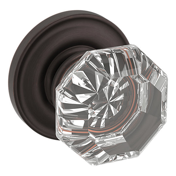 Baldwin Hardware Perilla 5080 Fillmore con Roseta 5048 — Bronce veneciano — Paso