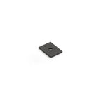 Schaub Perilla Pub House Backplate, 1" — Negro Mate