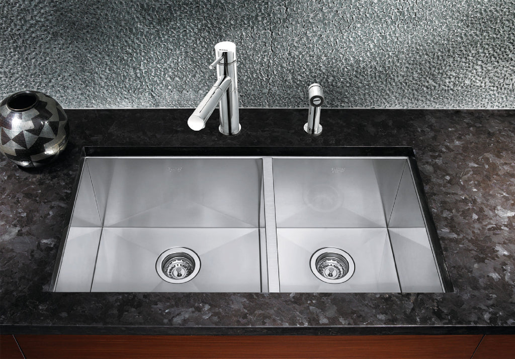 Blanco Precision 16″ R0 1-3/4 Bowl — Tarja de Acero Inoxidable