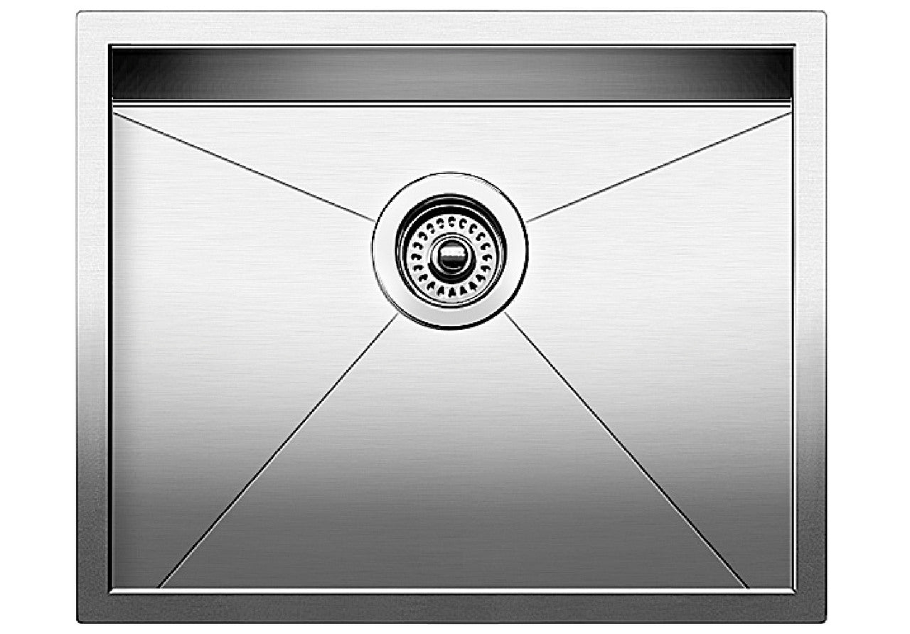 Blanco Precision 16″ R0 Small Bowl (Horizontal) — Tarja de Acero Inoxidable