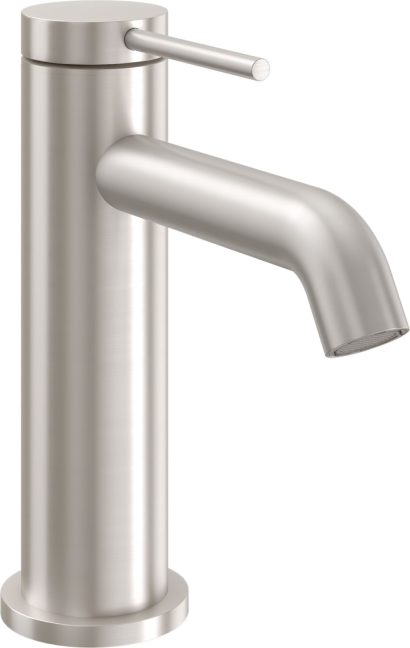 California Faucets D Street Llave de Lavabo de Un Solo Orificio - Satin Nickel