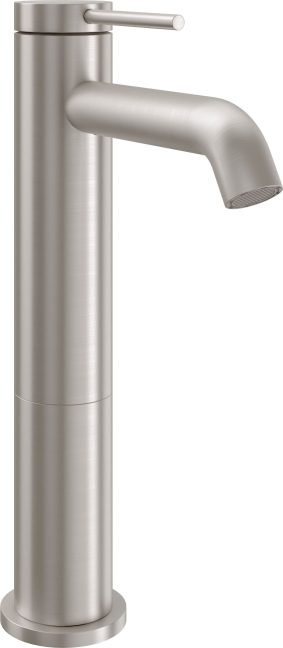 California Faucets D Street Llave de Lavabo de Un Solo Orificio - Satin Nickel