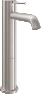California Faucets D Street Llave de Lavabo de Un Solo Orificio - Satin Nickel