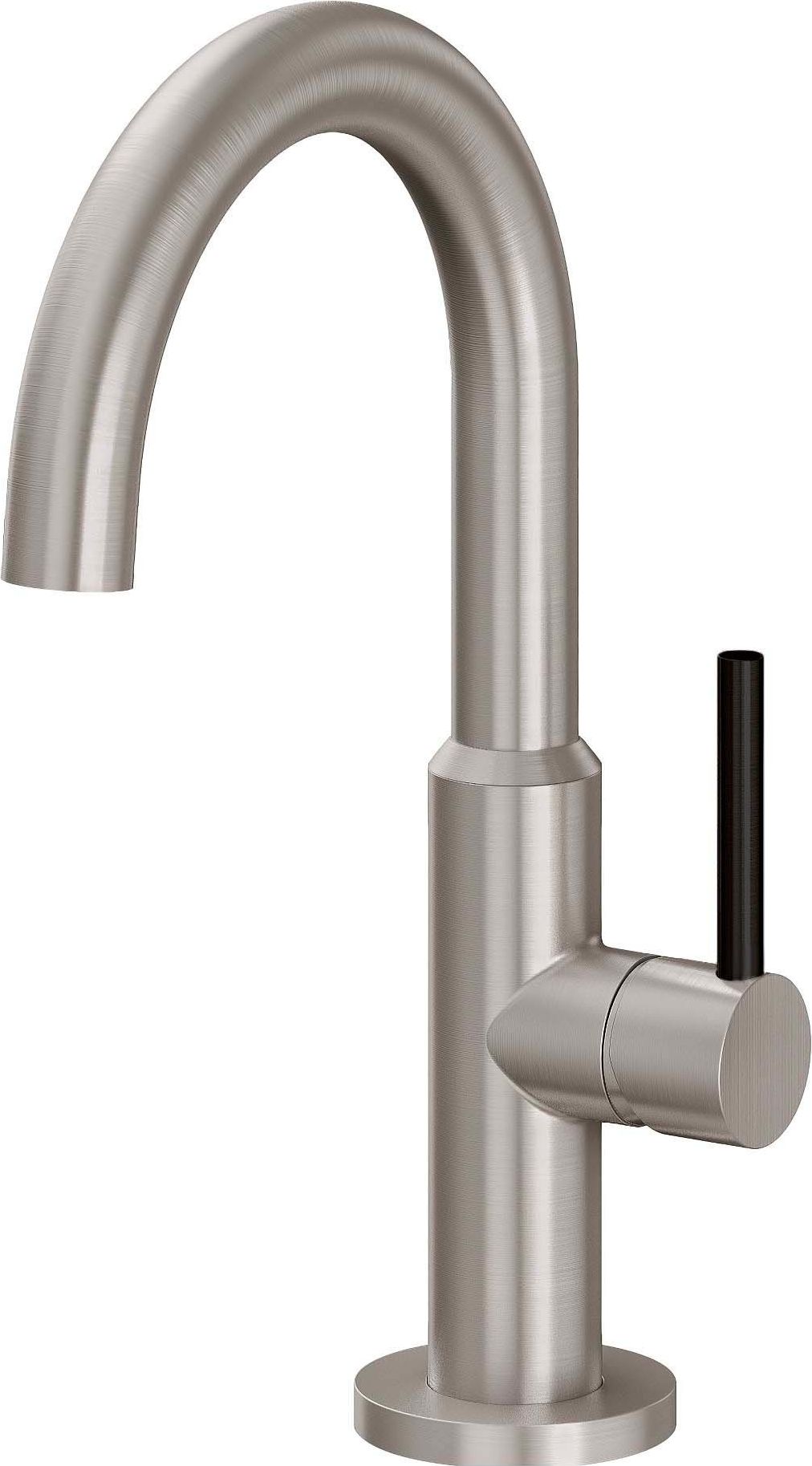 California Faucets D Street Llave de Lavabo/Bar de Un Solo Orificio - Satin Nickel