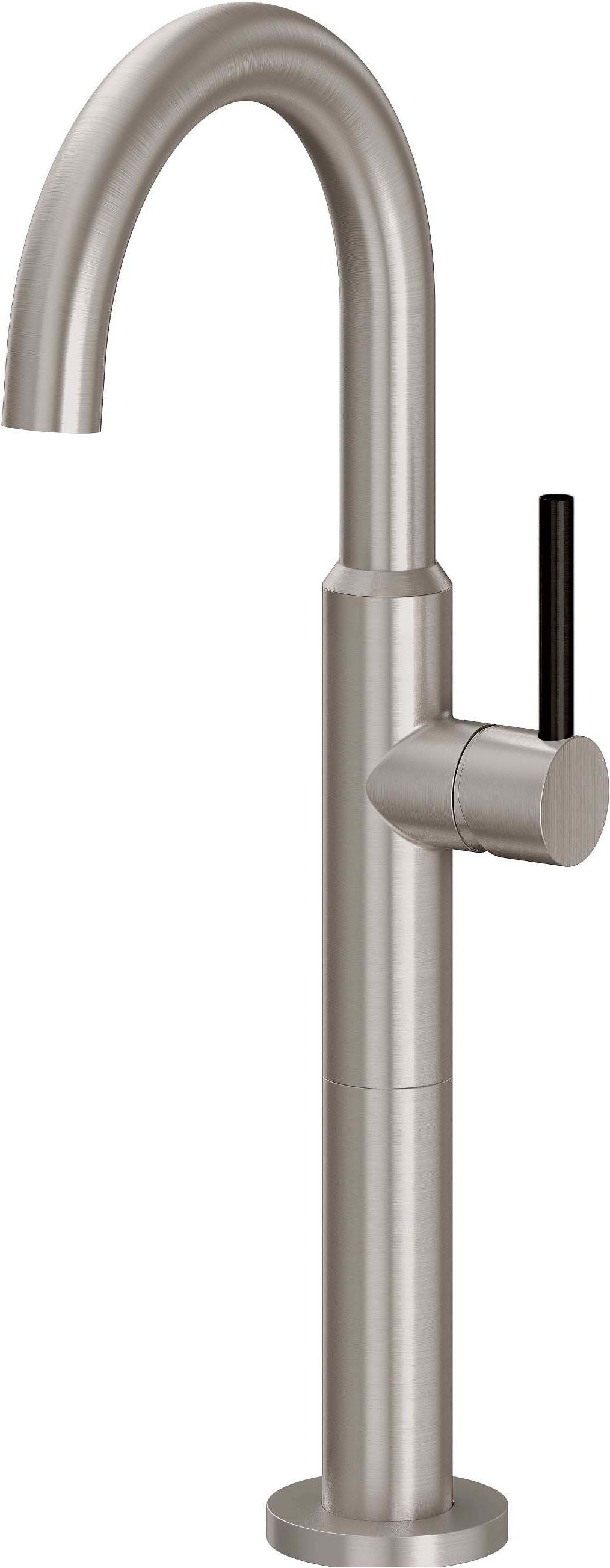California Faucets D Street Llave de Lavabo/Bar de Un Solo Orificio - Satin Nickel