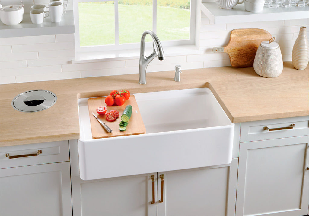 Blanco Profina 36″ Apron Single Bowl — Tarja de Fireclay