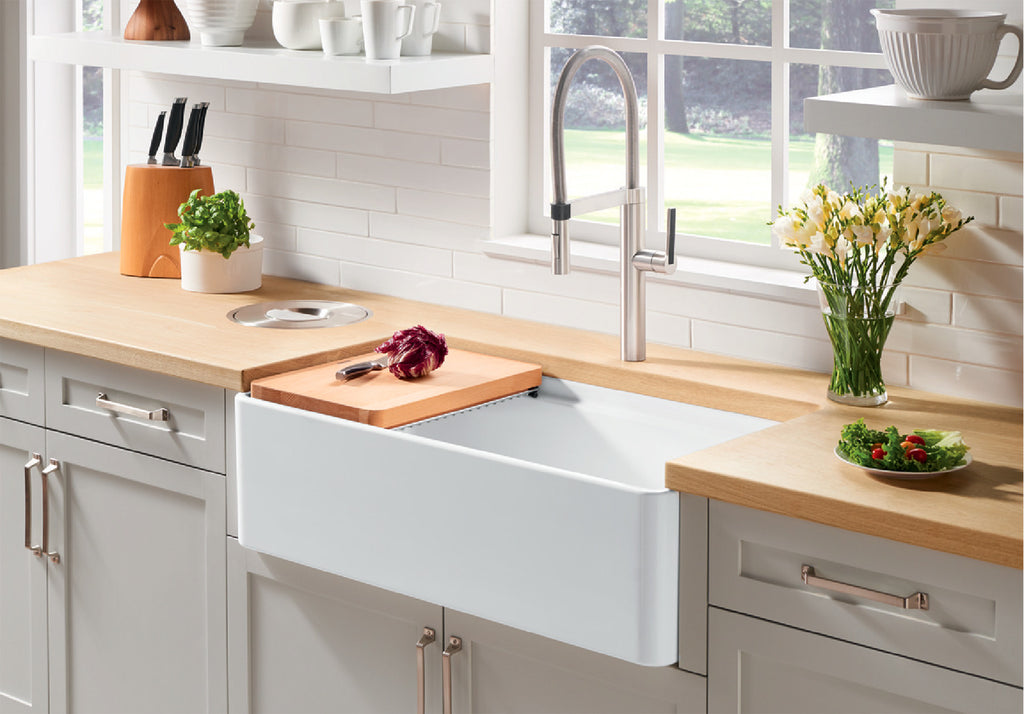 Blanco Profina 36″ Apron Single Bowl — Tarja de Fireclay