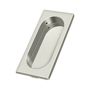 Deltana Jaladera Empotrada Grande 3-7/8" — Níquel Pulido