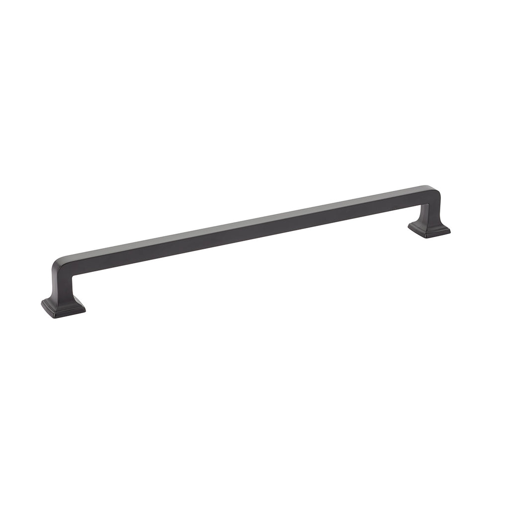 Schaub Jaladera para Electrodoméstico Menlo Park, 15" cc — Negro Mate