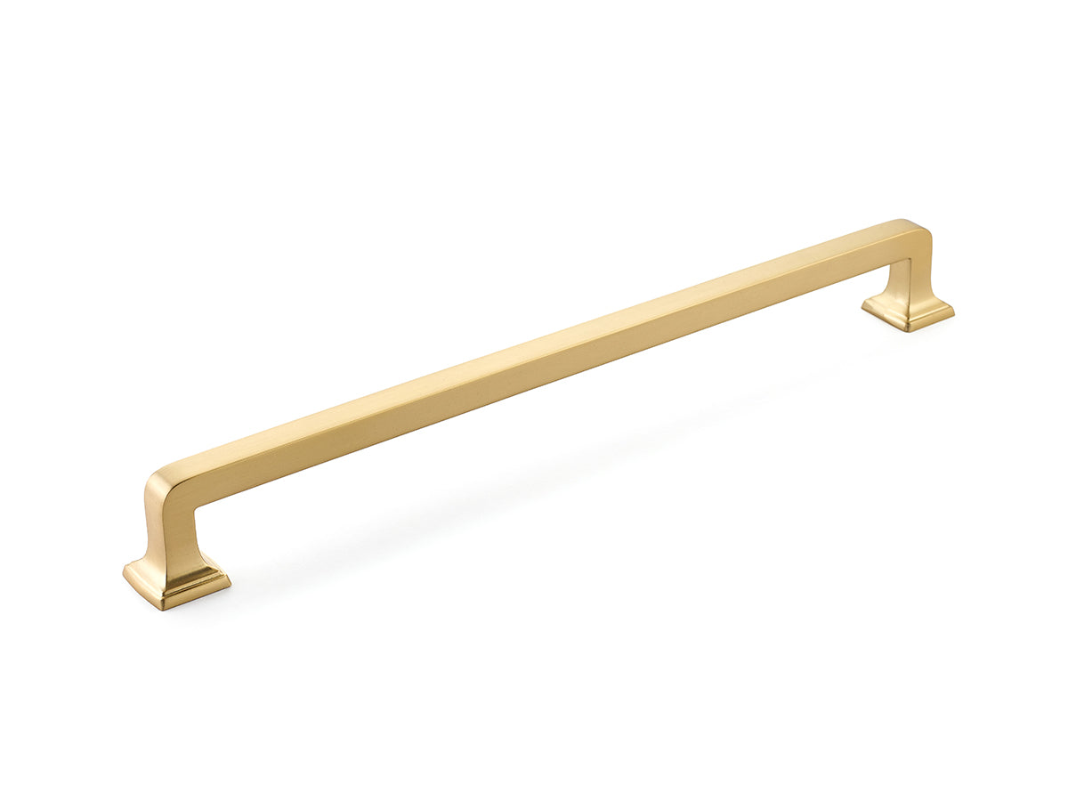 Schaub Jaladera para Electrodoméstico Menlo Park, 15" cc — Latón Satinado Signature