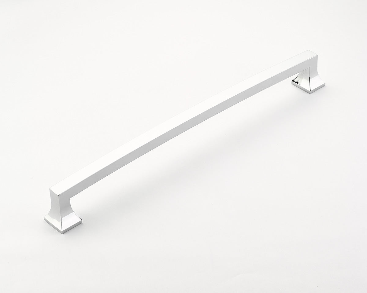 Schaub Jaladera para Electrodoméstico Menlo Park Arqueada, 15" cc — Cromo Pulido