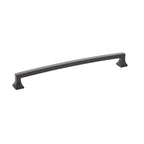 Schaub Jaladera para Electrodoméstico Menlo Park Arqueada, 15" cc — Negro Mate